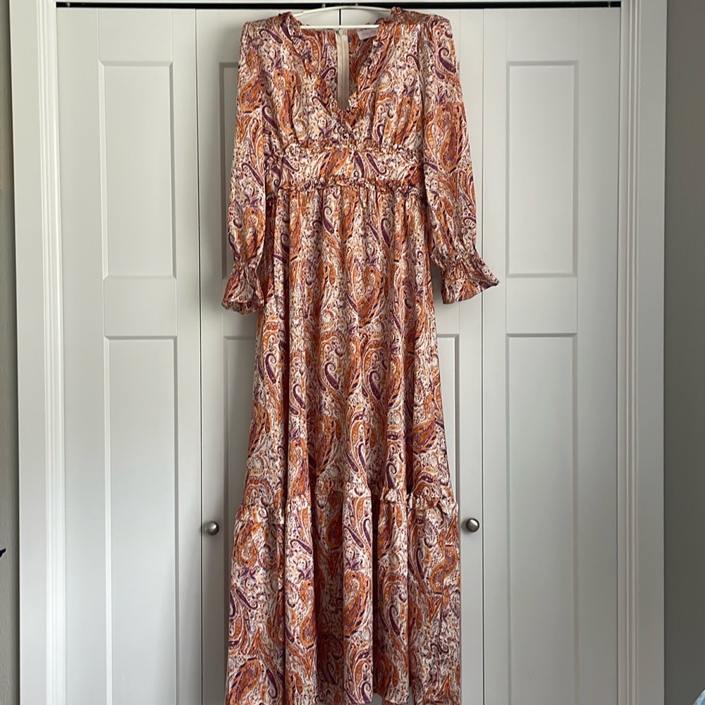 Pink Lily Maxi Dress